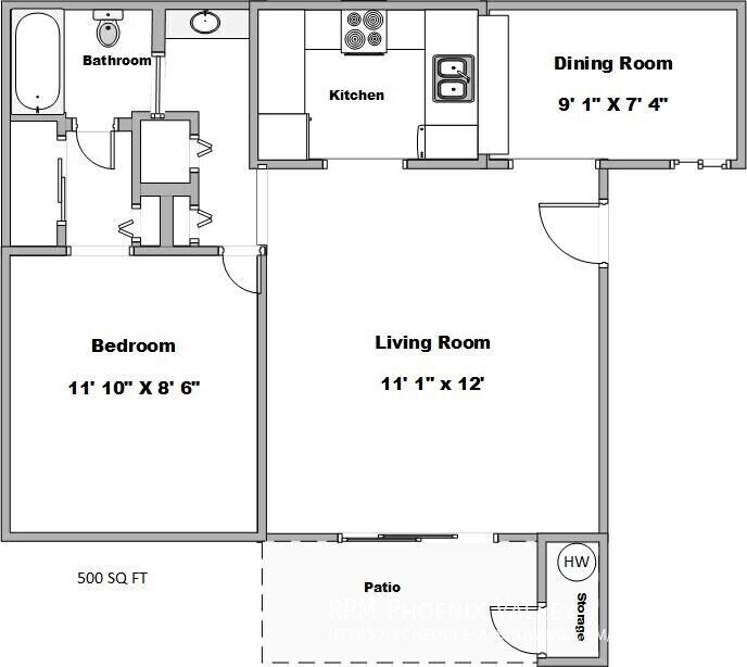 1x1 Near Tempe Marketplace w/ *MOVE IN SPECIAL* property image